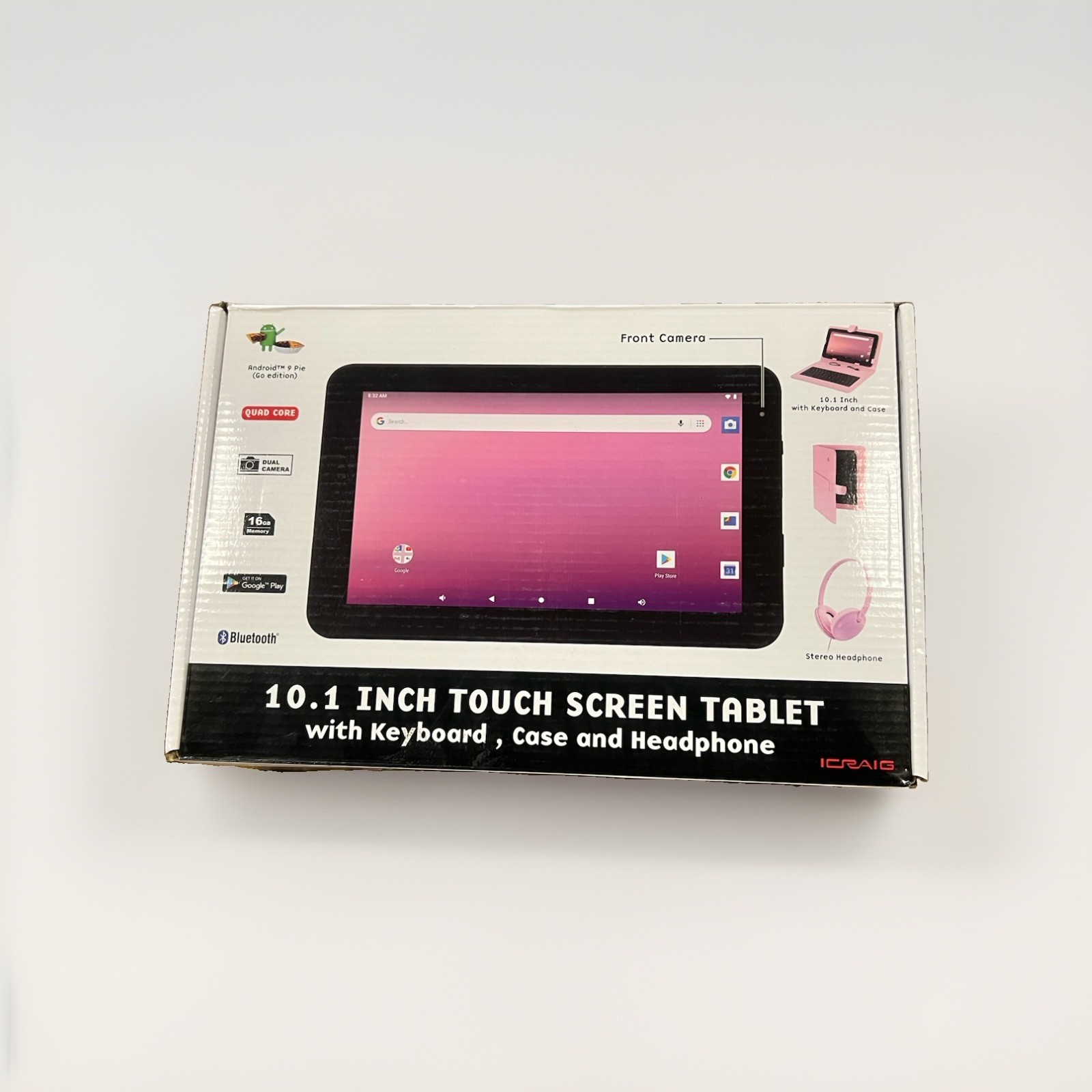 Craig Electronics ICRAIG 10.1 Inch Wireless Touch Screen Tablet New In Box