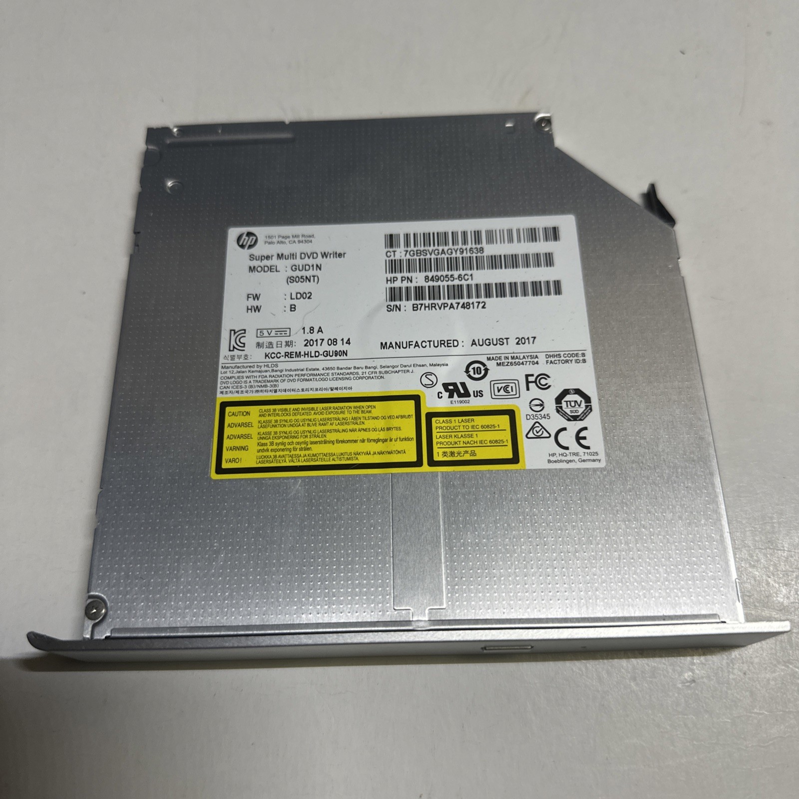 HP Genuine GUD1N Super Multi DVD-RW Burner Drive  gud1n