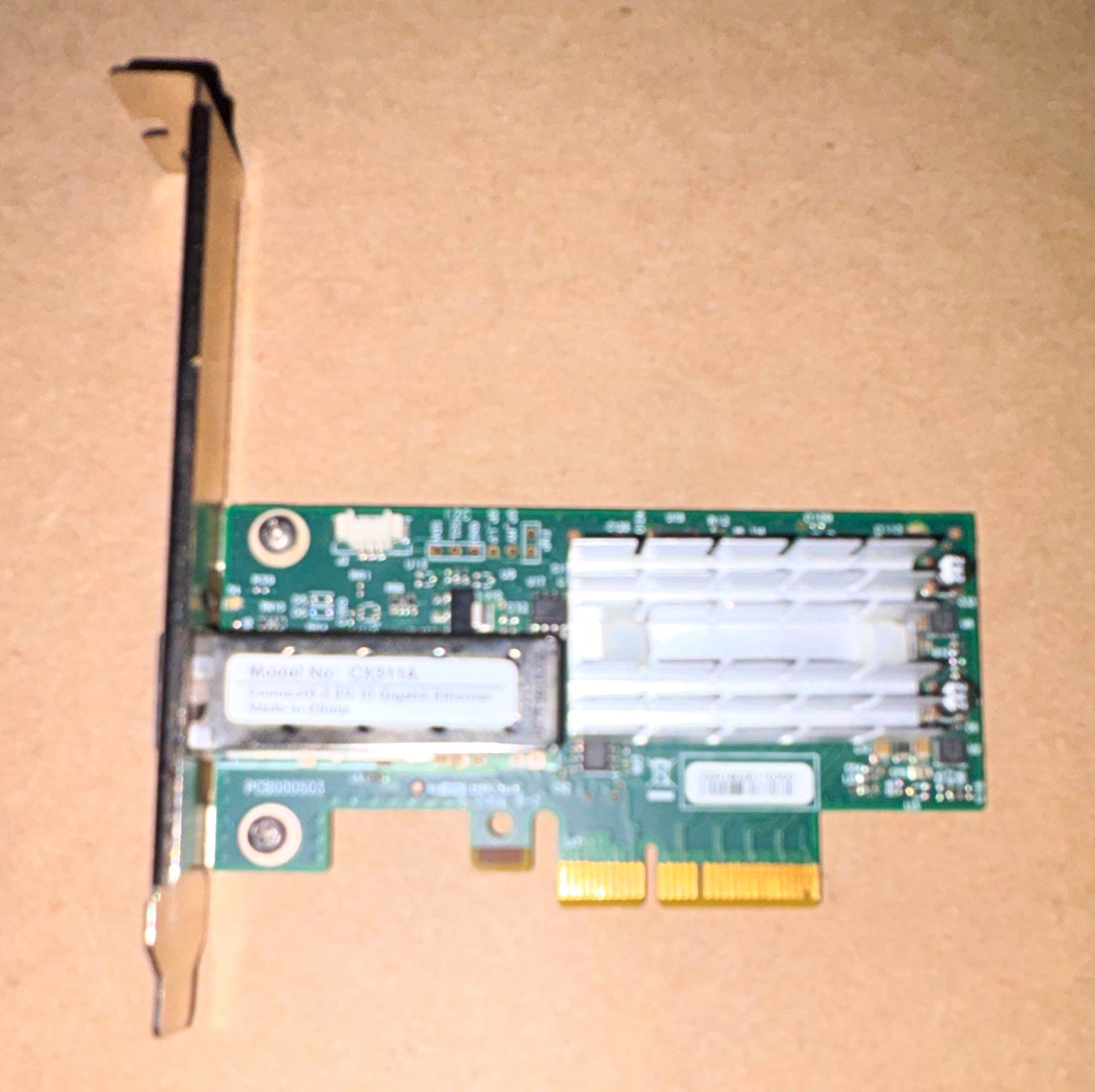 Mellanox CX311A PCIe 10GbE 1-Port SFP+ Wired Network Adapter Plug-in Card