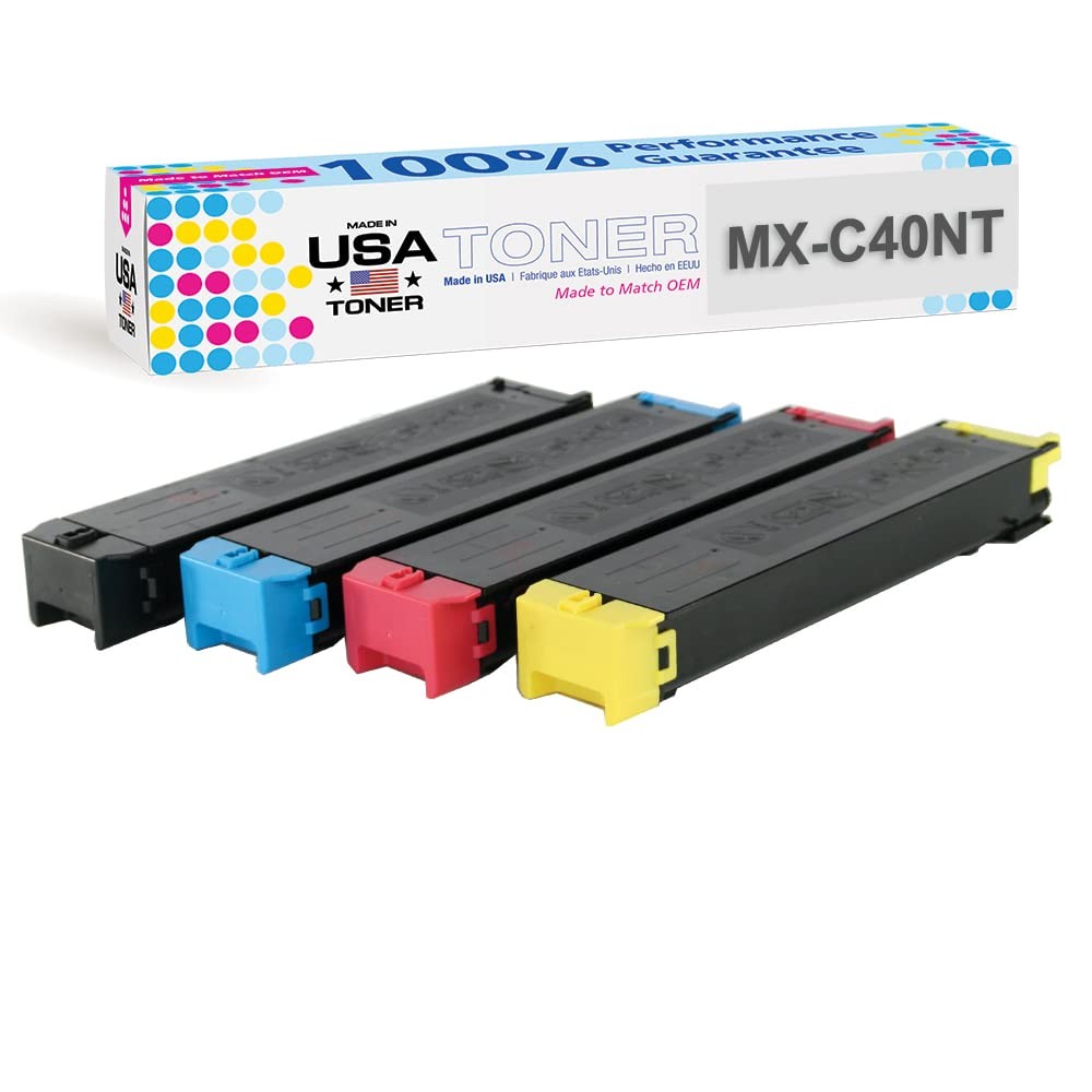 USA Compatible Replacement for Sharp MXC40NT, MX-C311, MX-C312, MX-C400P