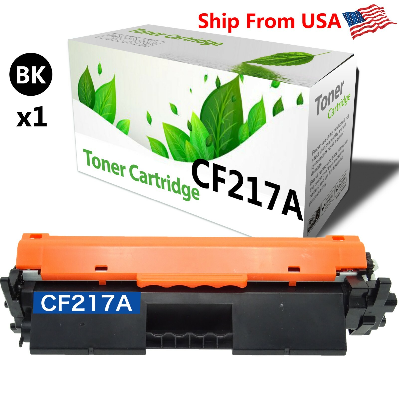 1 PacK CF 217A 217A Toner Cartridge used for Pro M102a Printer
