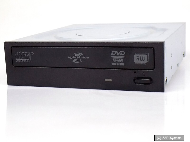 HP 615646-001 DH-16ABLH SATA CD DVD±RW DL Lightscribe Drive Burner Black
