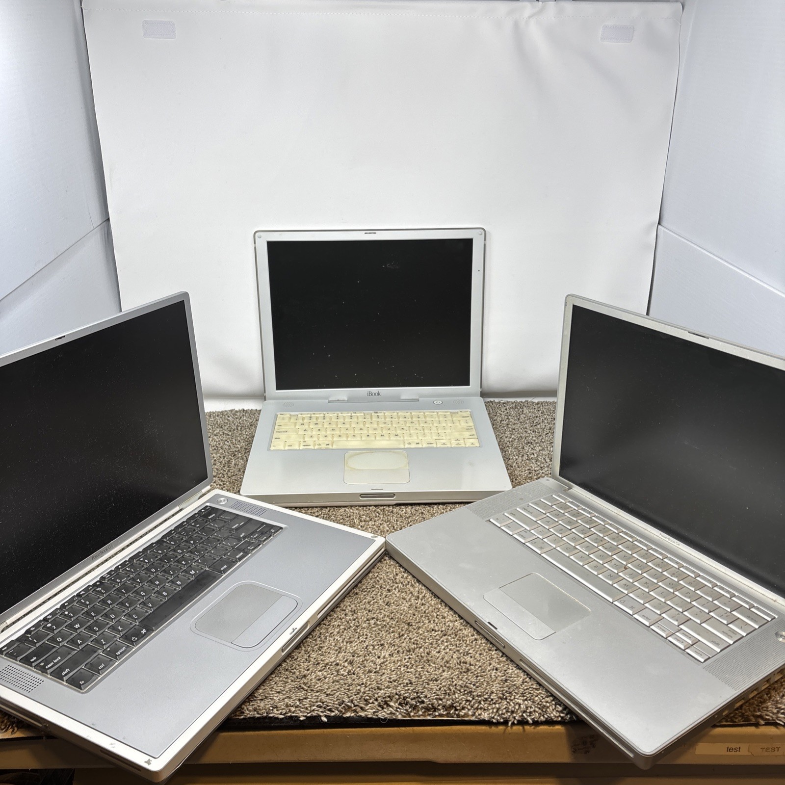 Apple PowerBook G4 And iBook Lot UNTESTED AS IS