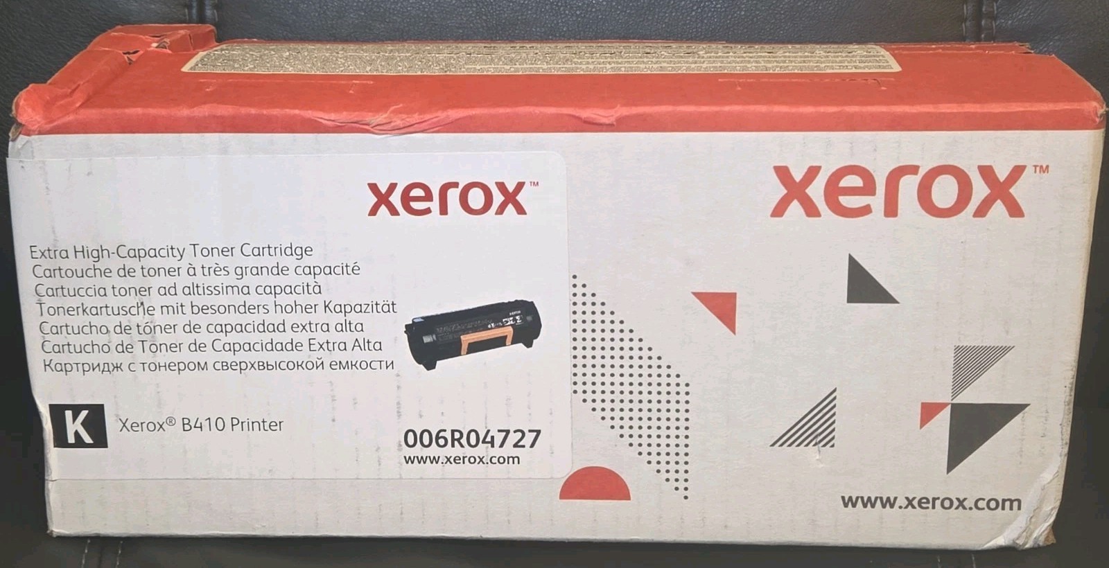 Extra High Capacity Black Toner Cartridge #00R04727 For Xerox B410 B415 Printer