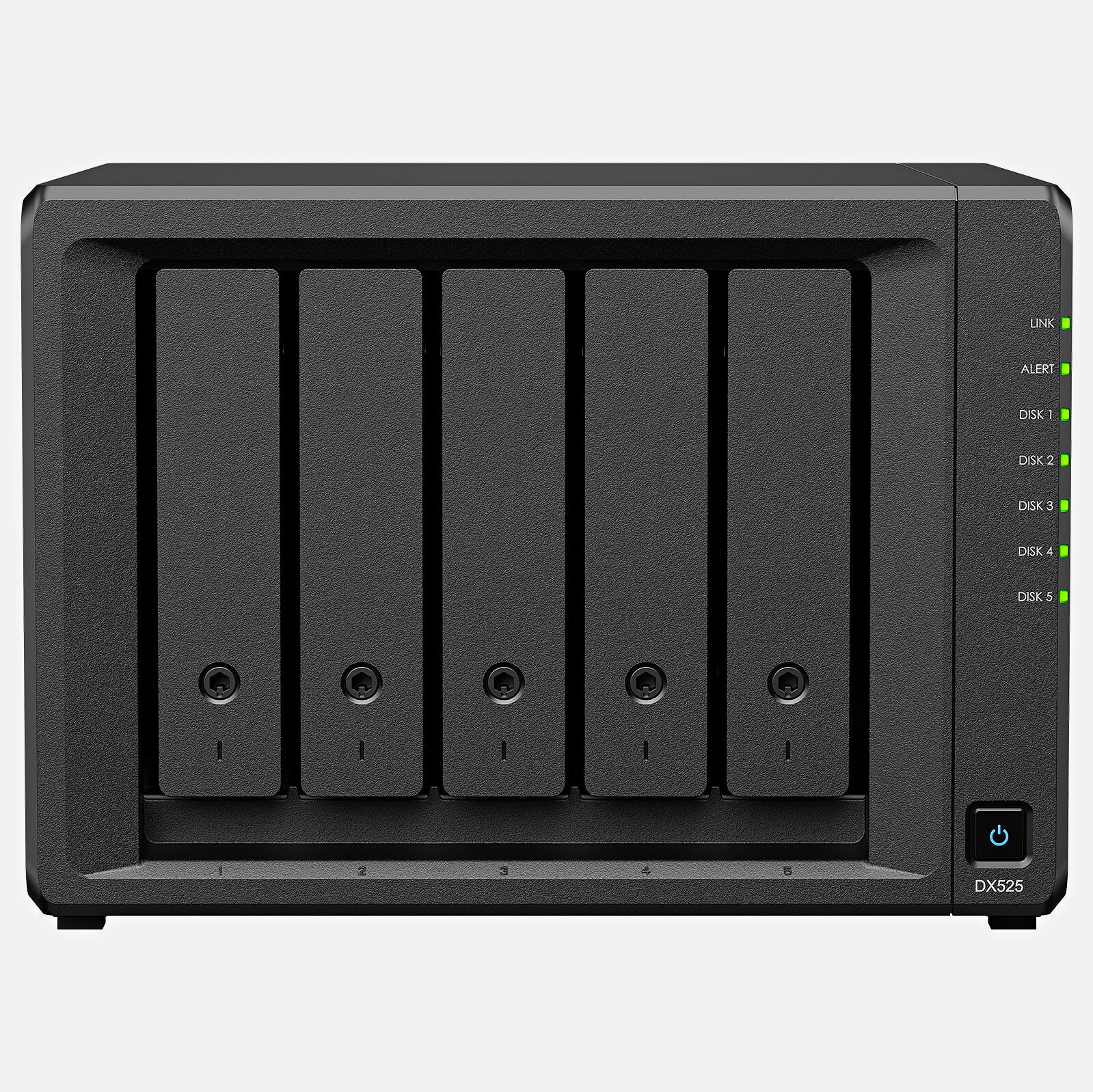 Synology DX525 5-Bay NAS Expansion Unit No Drives Hot Plug SATA III Black