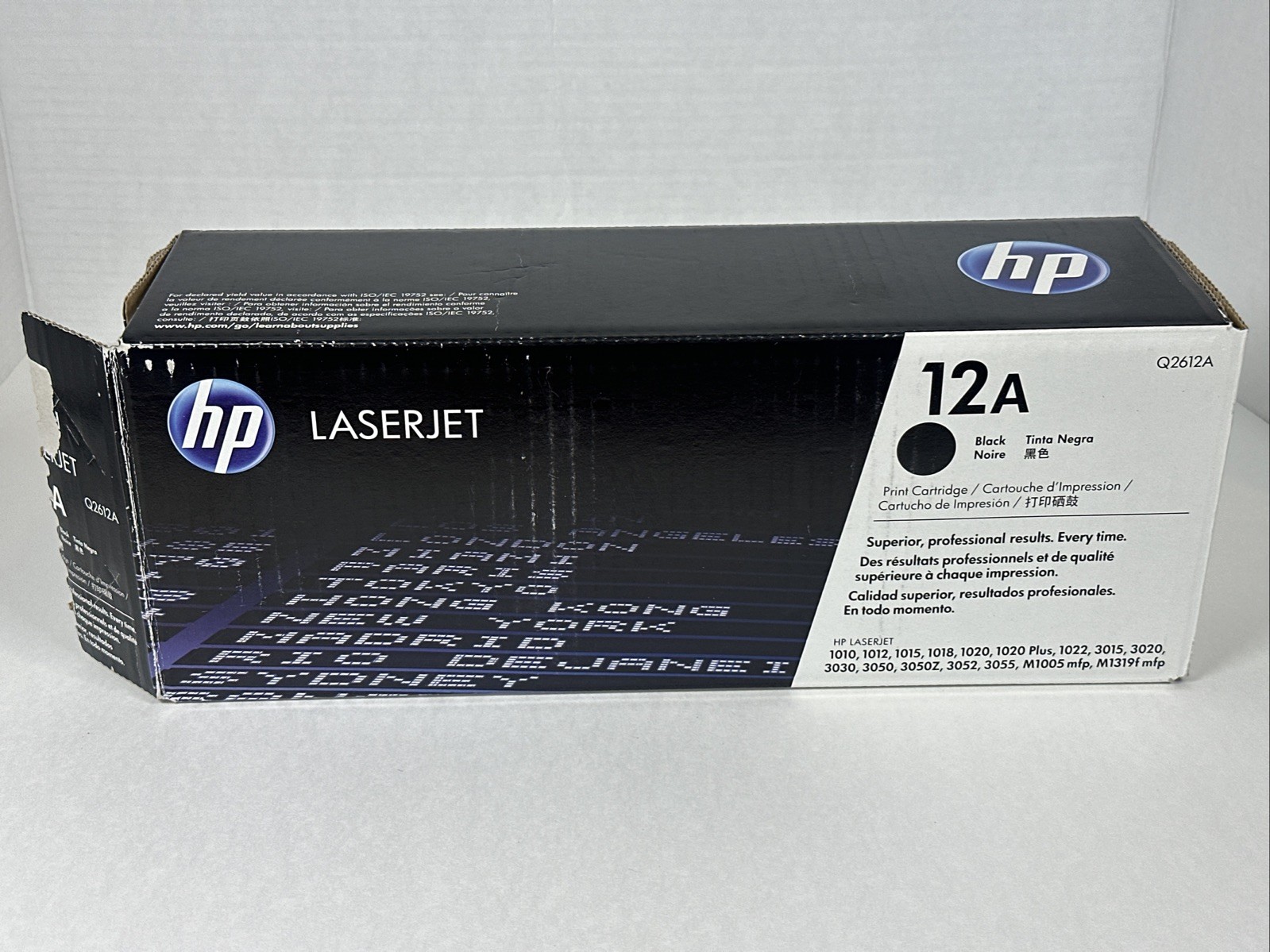 HP 12A Toner Black Original Q2612A - HP LaserJet - Open Box