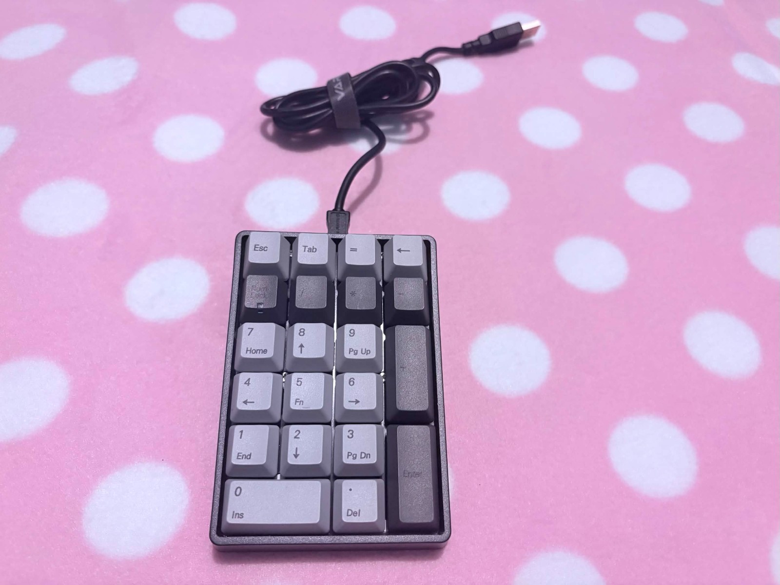 Used Varmilo VA21M Numpad Cherry MX Silent Black Switches