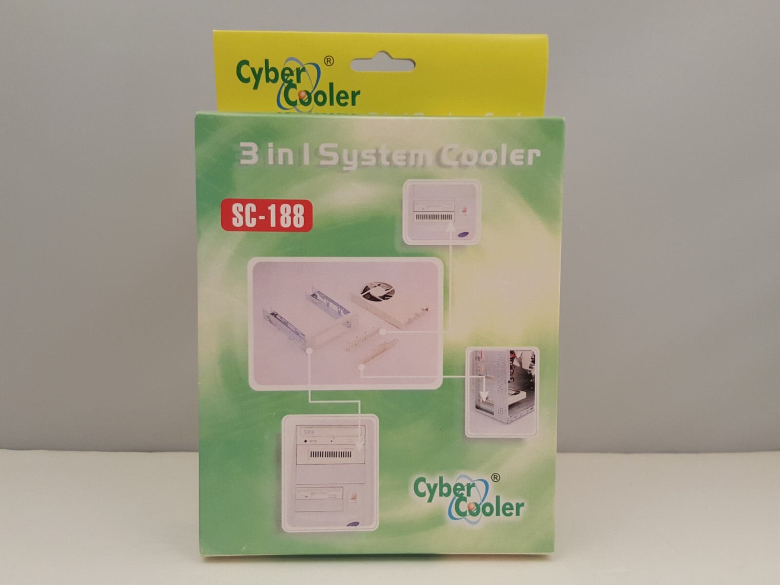 Cyber Cooler 3 in 1 System Cooler | 3 Way Combination Cooler | SC-188 | NEW
