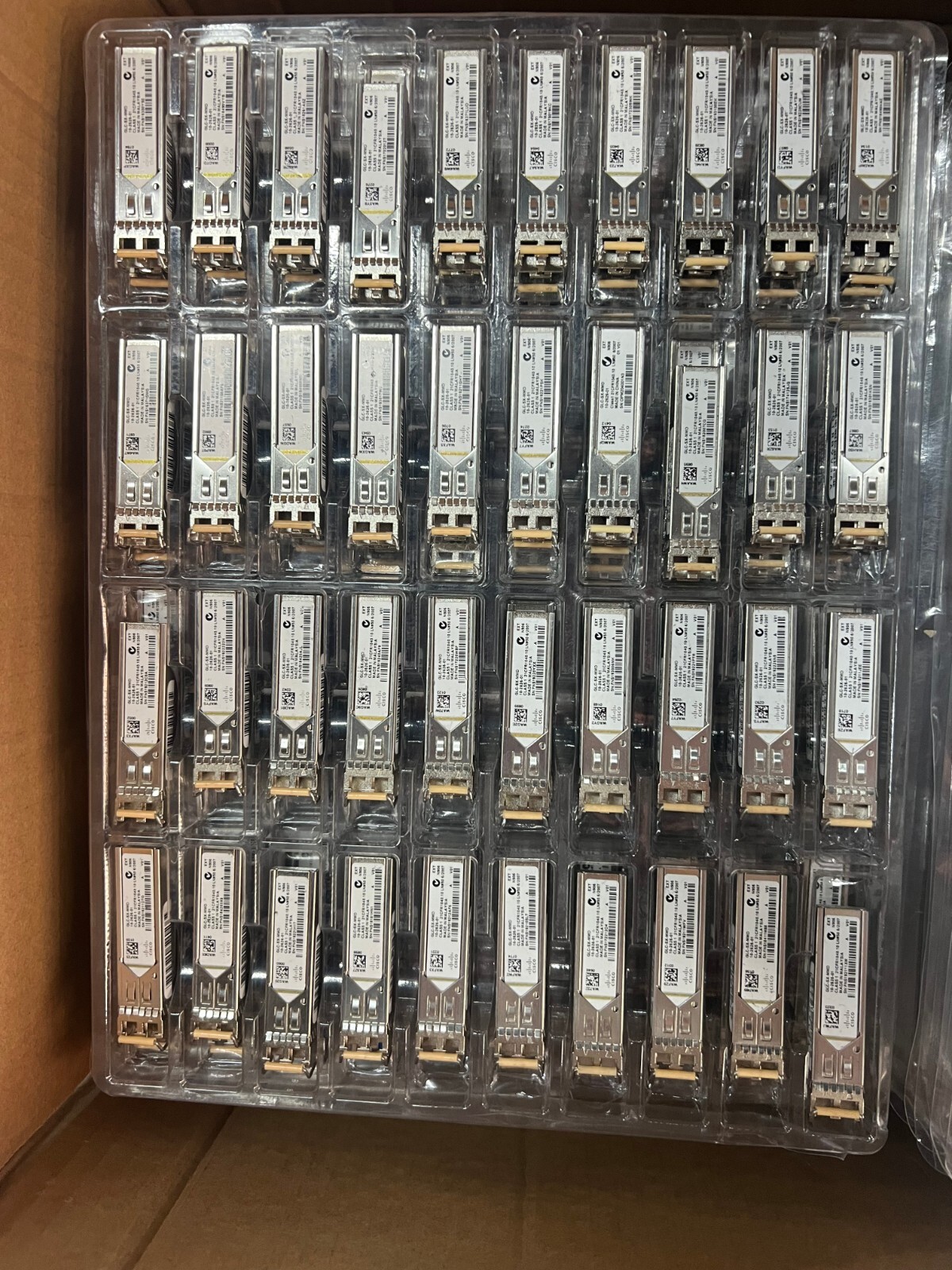 Lots of 50pcs Cisco GLC-SX-MMD 1000Base-SX short wavelength;with DOM Transceiver