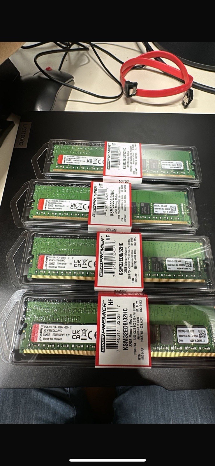 Kingston KSM32ED8/32HC 32GB 3200 MHz DIMM DDR4 SDRAM