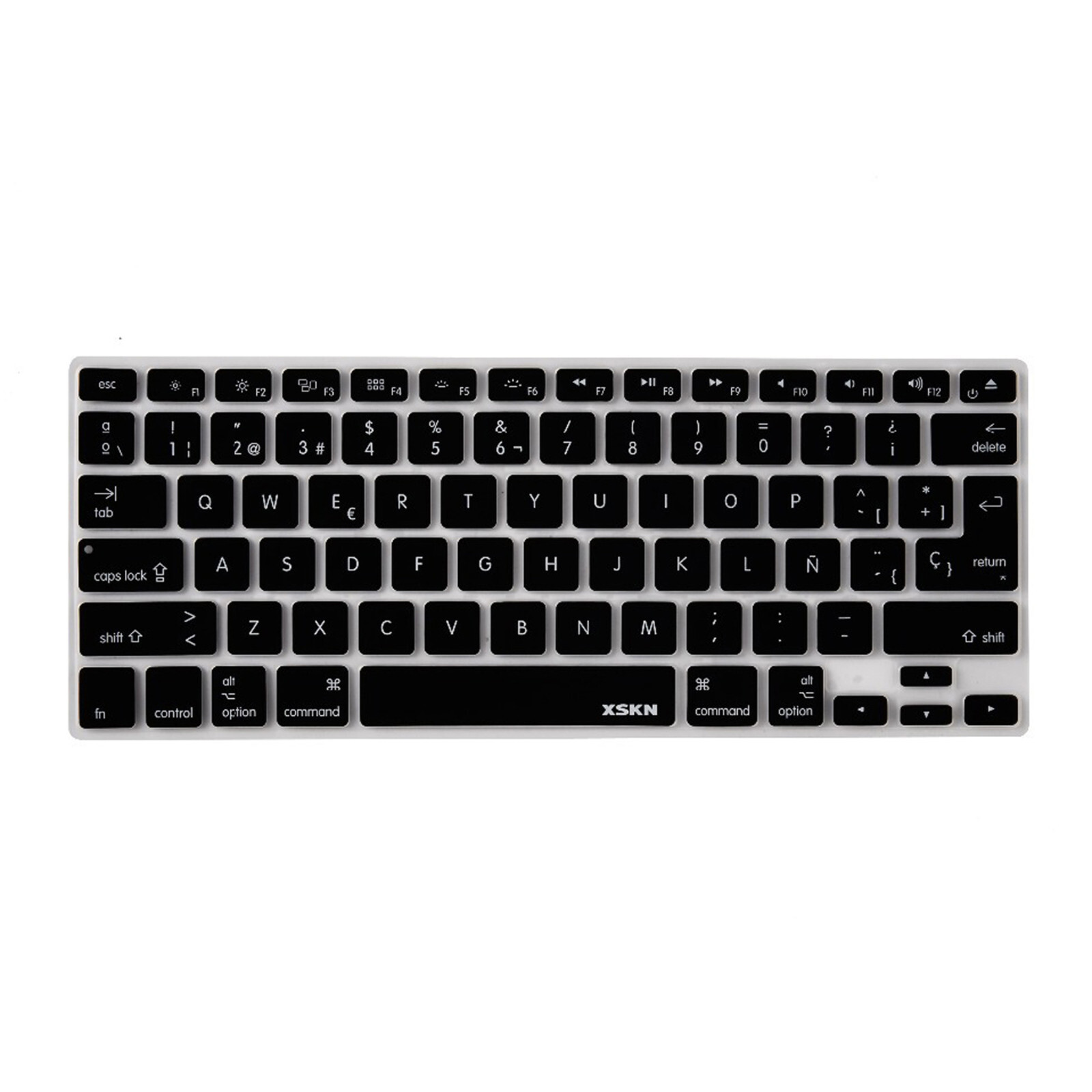 XSKN Spanish Silicone Keyboard Cover for MacBook Pro Air 13.3" 15.4" before 2016