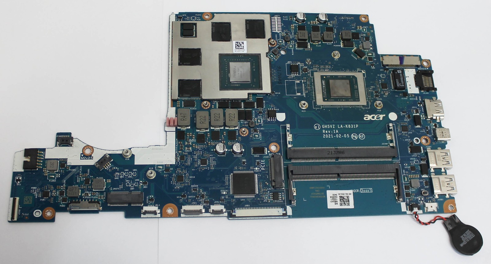 NB.QHE11.002 ACER MOTHERBOARD R7-5825U GN20-P1 4GB ASPIRE A715-43G "GRADE A"