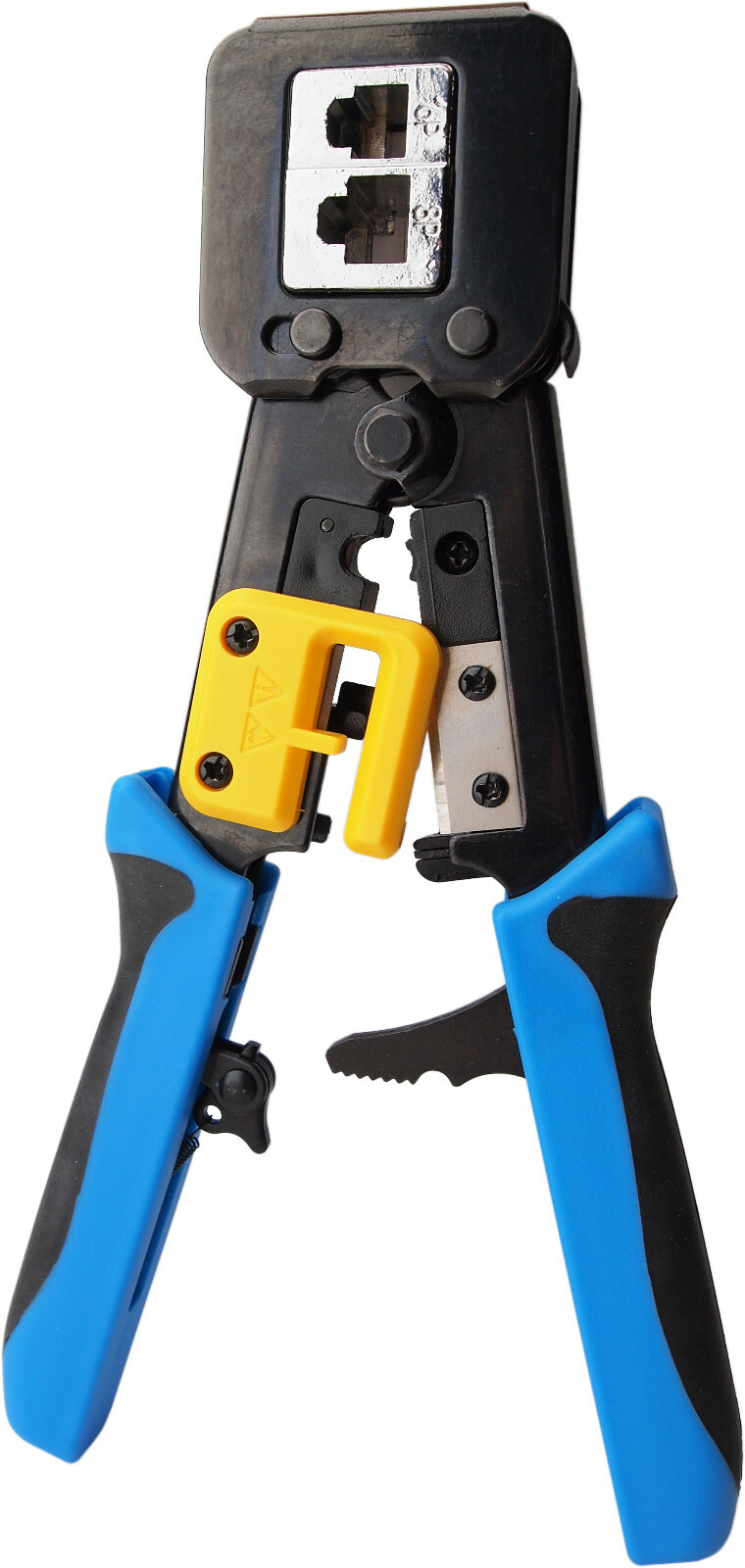 Cat5e Cat6 Ethernet Network Cable Connector Plug Crimping Tool RJ45 RJ11 RJ12