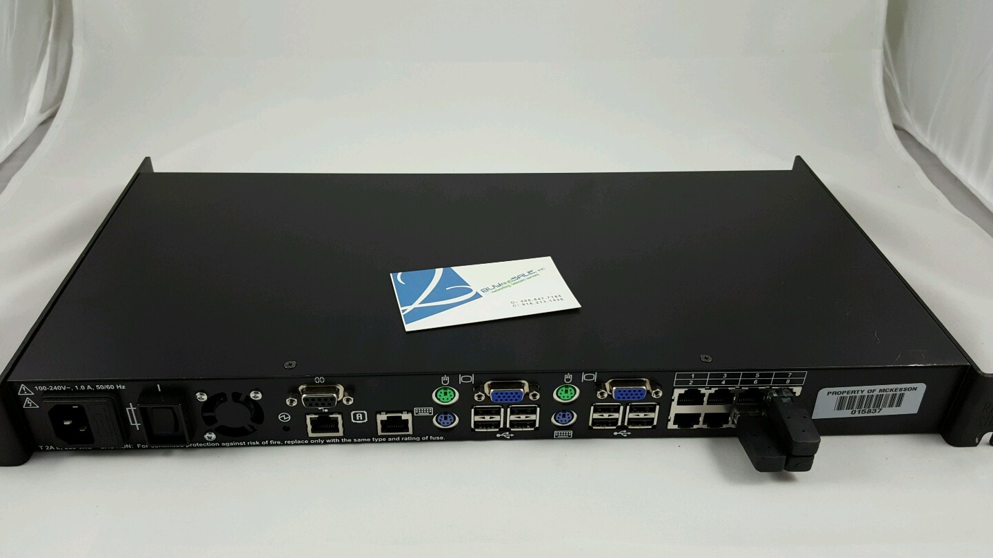 IBM 39M2877 8 PORT KVM CONSOLE SWITCH 1735-1GX 39M2905 (LCM2)