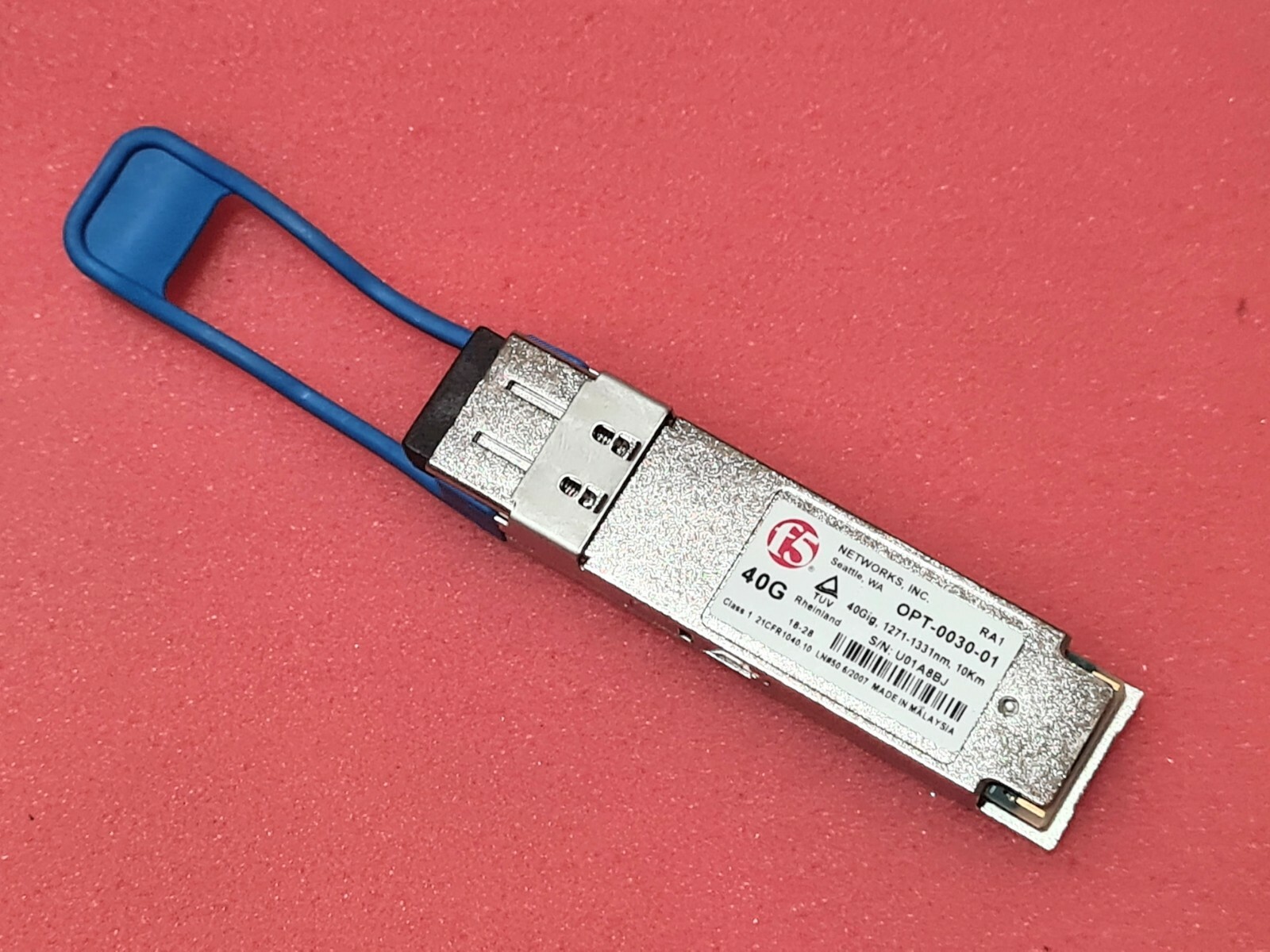 F5 Networks F5-UPG-QSFP+LR4 OPT-0030-01 40G-LR4 10km QSFP+ 40Gig Transceiver