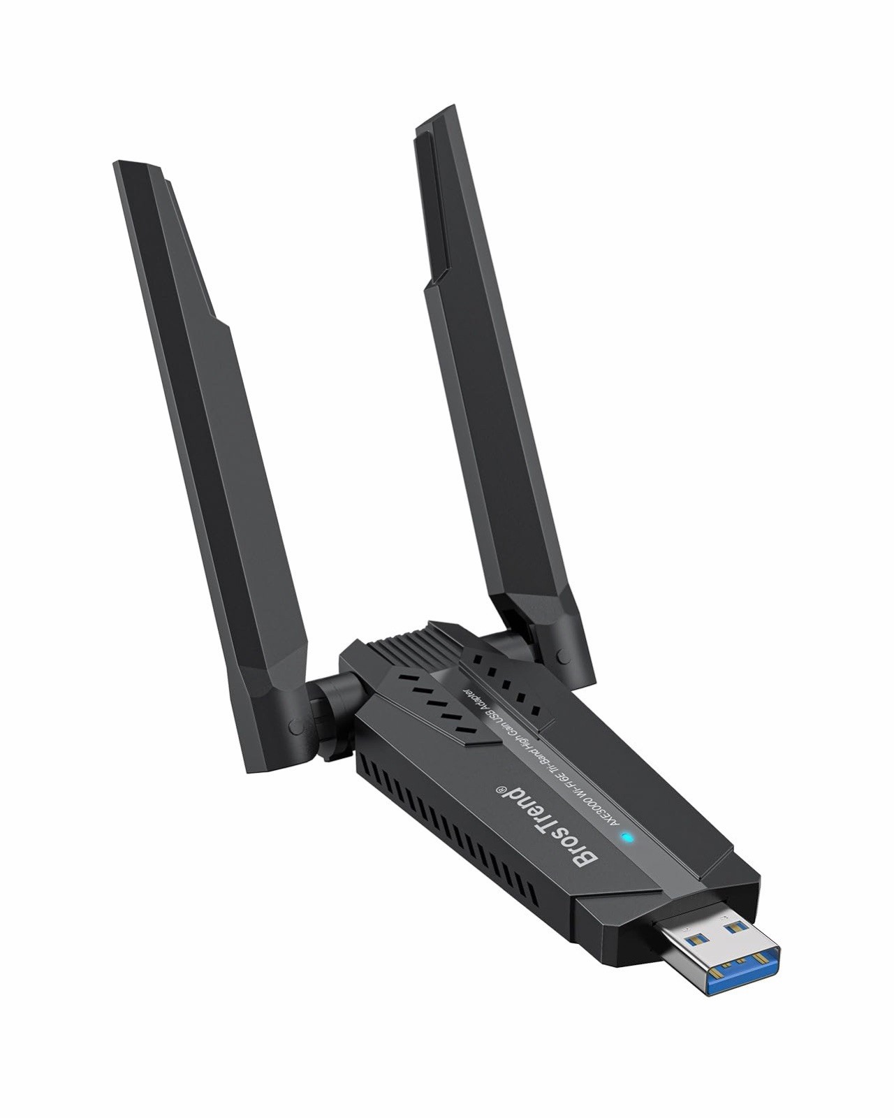 Panda Wireless PAU0F AXE3000 Wi-Fi 6E Tri-Band USB 3.0 PC Adapter Black