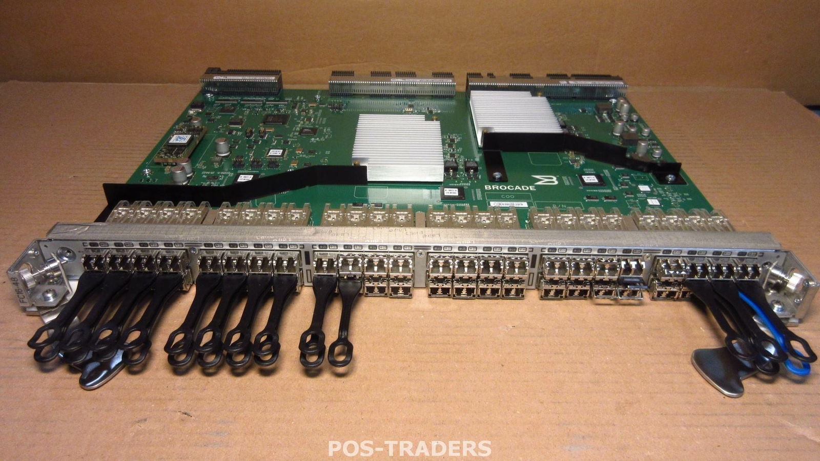 Brocade QK714B 48-Port FC Blade FC16-48 INCL 24X 8GB SFP FROM: HP SN8000B QK710B