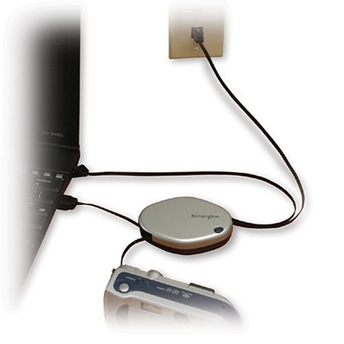  Kensington PocketLink 3-in-1 Ethernet/Phone/USB Cable for Mac or PC (33129) NEW