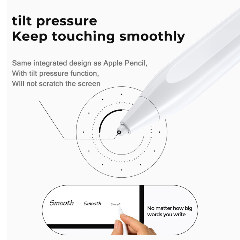 ACTIVE CAPACITIVE STYLUS PEN 2 IN 1 NIB PRACTICAL STYLUS ANTI-MISTOUCH FOR IPAD 