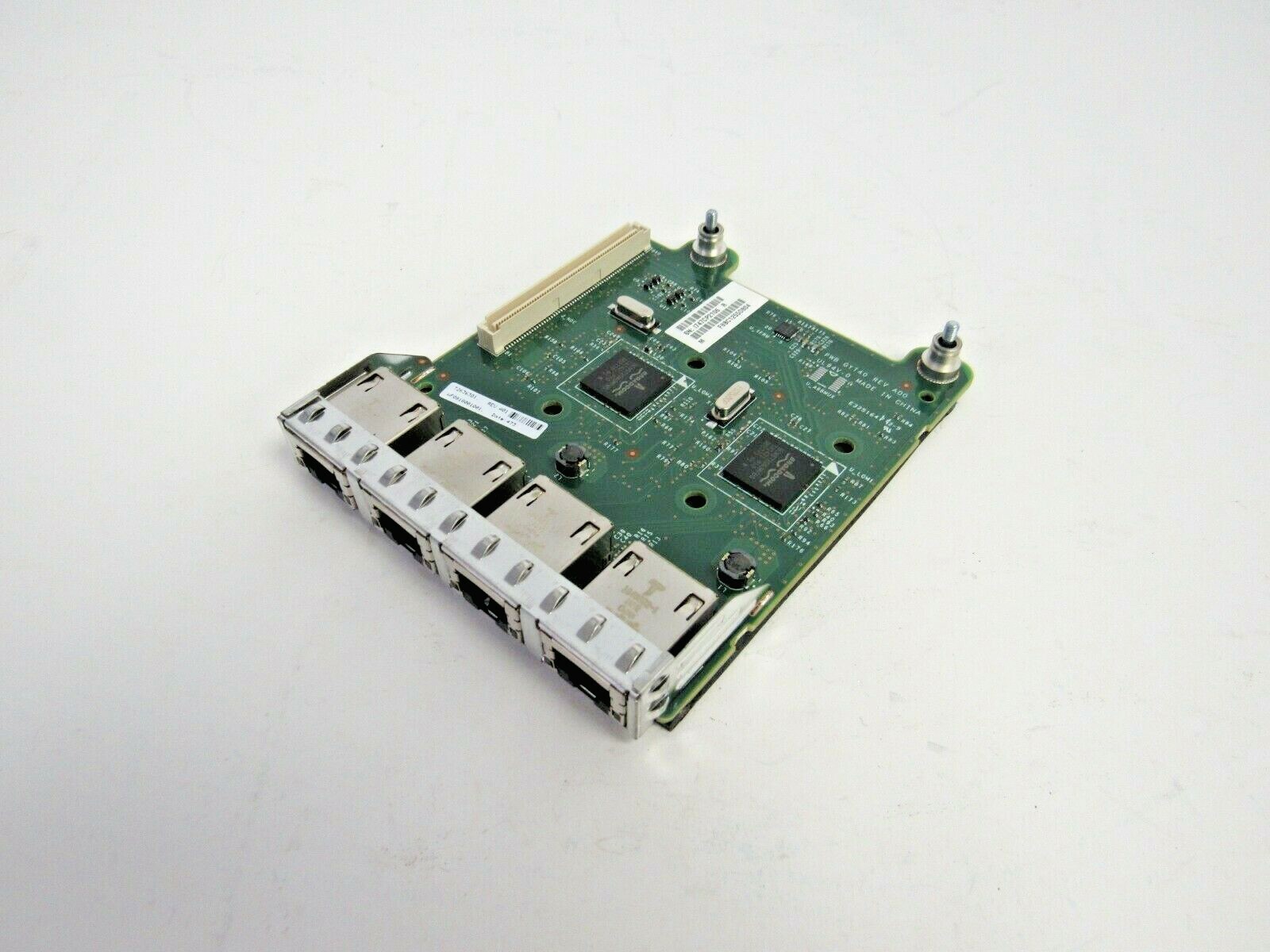 Dell 0FM487 Broadcom 5720 4-Port RJ-45 1Gbps PCIe NAT Card for PowerEdge    13-3