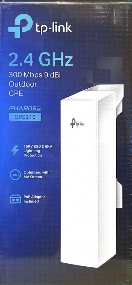 Tp-Link Cpe210 2.4Ghz 9dBi Outdoor Wireless Dual Polarized Antenna