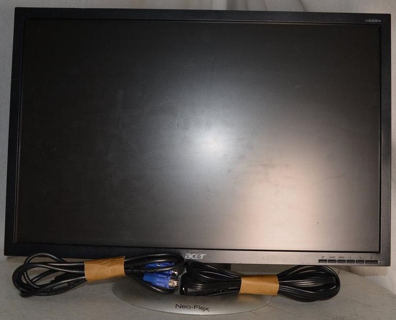 Acer V223W ET.EV3WP.E03 22" LCD Monitor DVI VGA SEE NOTES