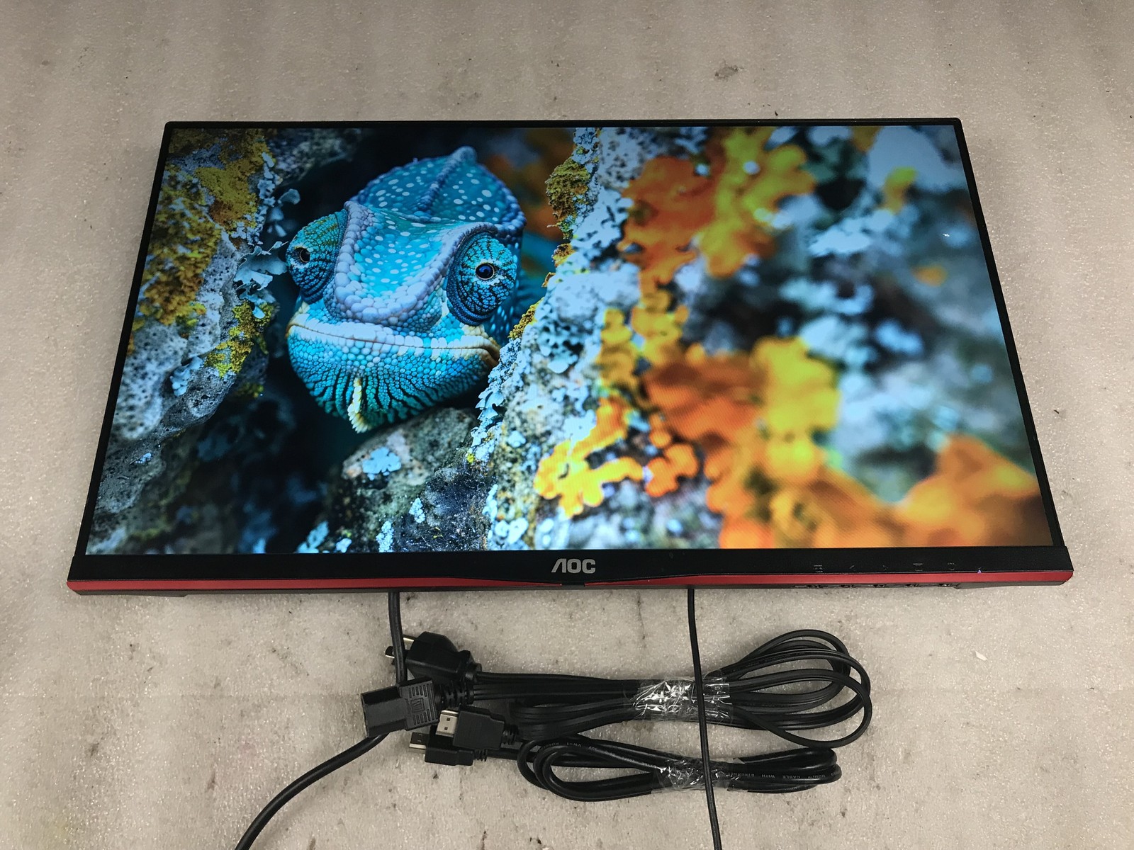 AOC 24G2 24" Frameless Gaming IPS Monitor 144 Hz - No Stand HDMI Cbl Inc