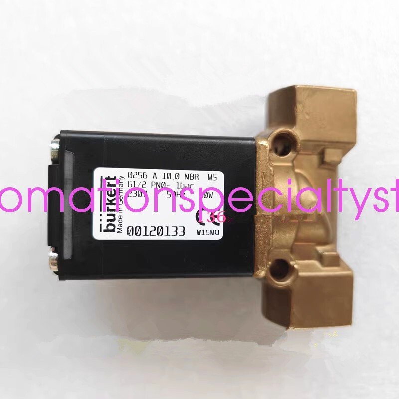 1pcs Burkert Solenoid Valve 0256 A 10.0 NBR MS G1/2 230V 00120133 Via DHL/Fedex