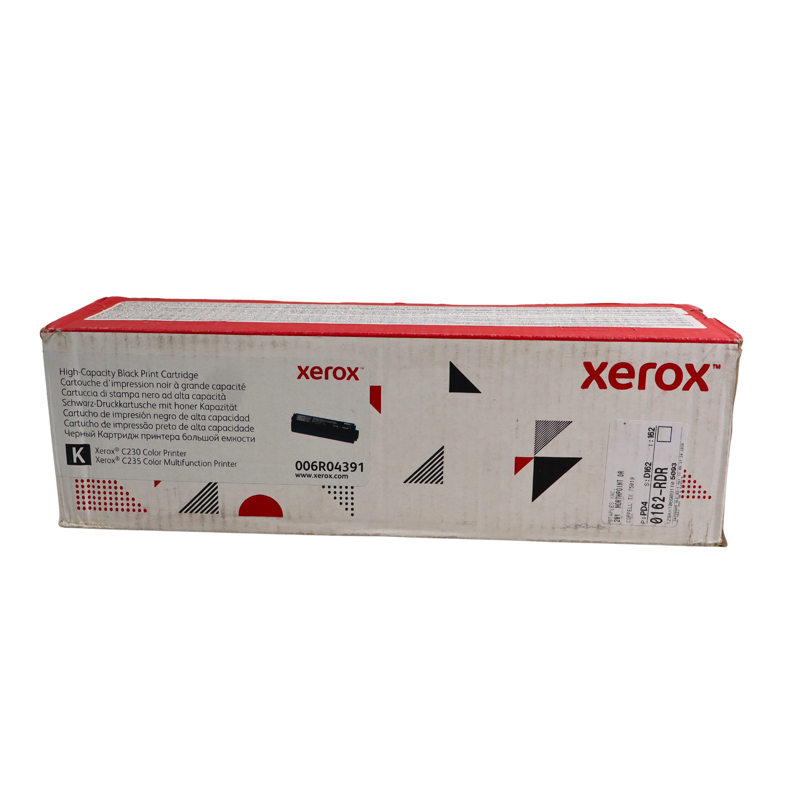 Xerox 006R04391 High-Yield Toner for Xerox C230/C235, 3,000 Page-Yield, Black