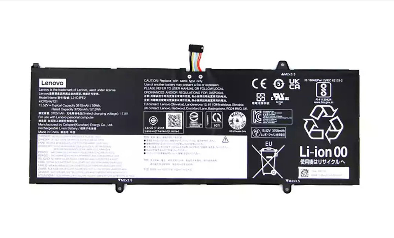 2026Genuine Battery L21C4PE2 L21D4PE2 L21L4PE2 L21M4PE2 For Lenovo Yoga 6 13ALC7