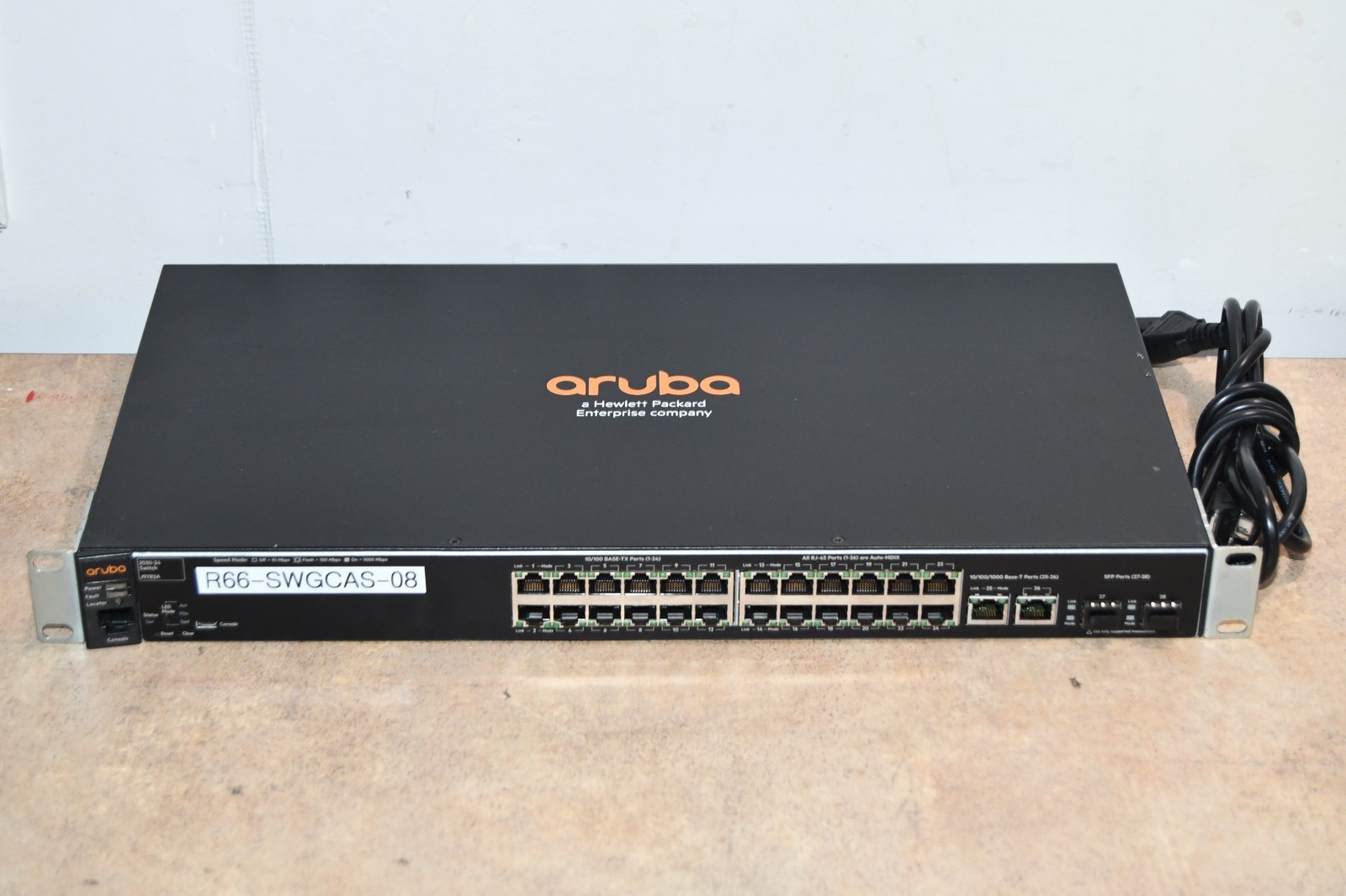 HP Aruba J9782A 2530-24 J9782-60101 24-Port Gigabit Ethernet SFP Switch #W6178