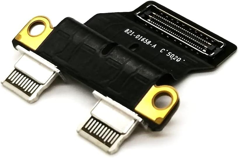 New -C USB-C DC Power Jack I/O Board Flex Cable Replacement for MacBook Air 1...