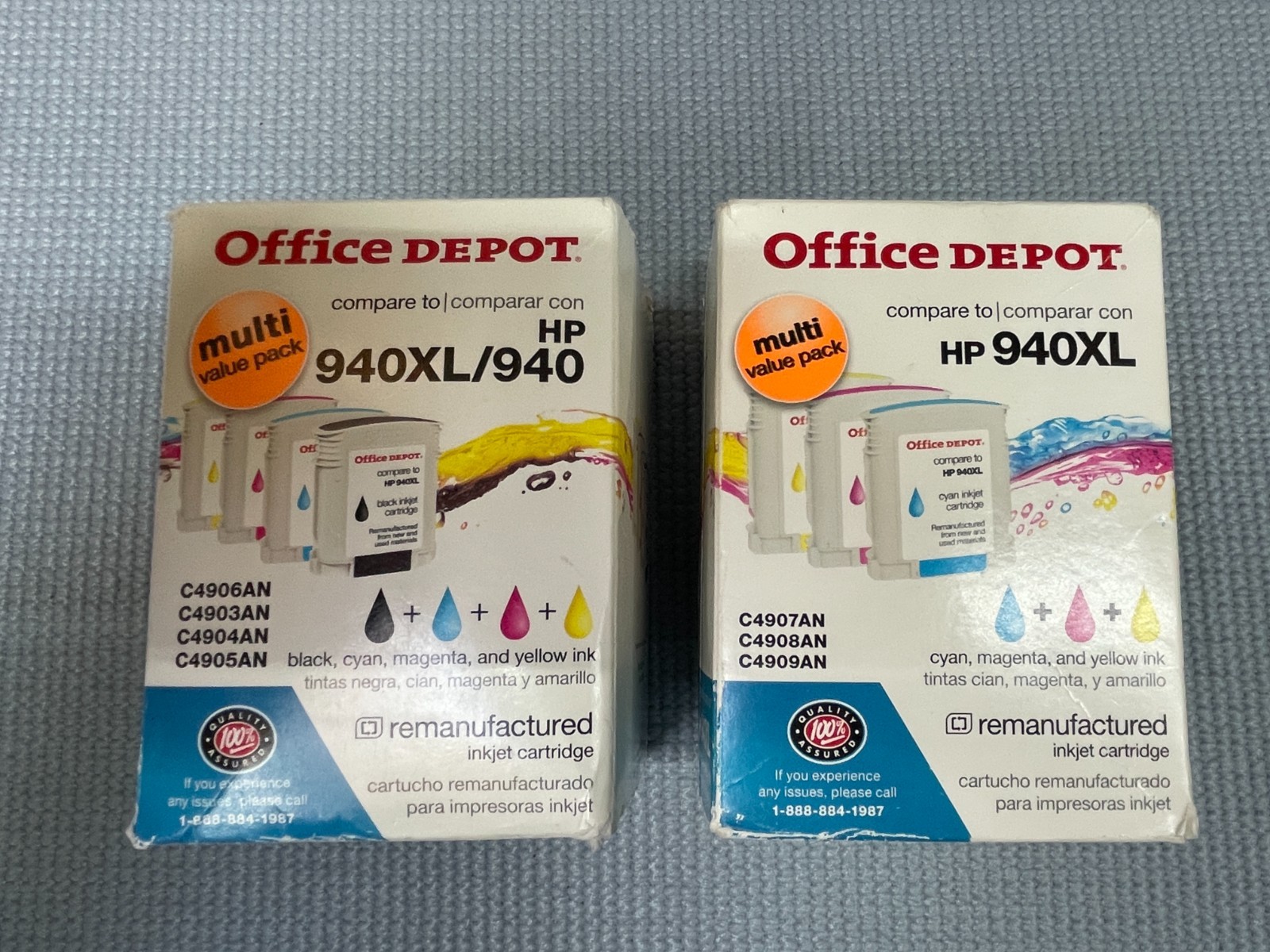 Office Depot® Ink Cartridges ~HP 940XL/940, Multi Pack~New sealed packs