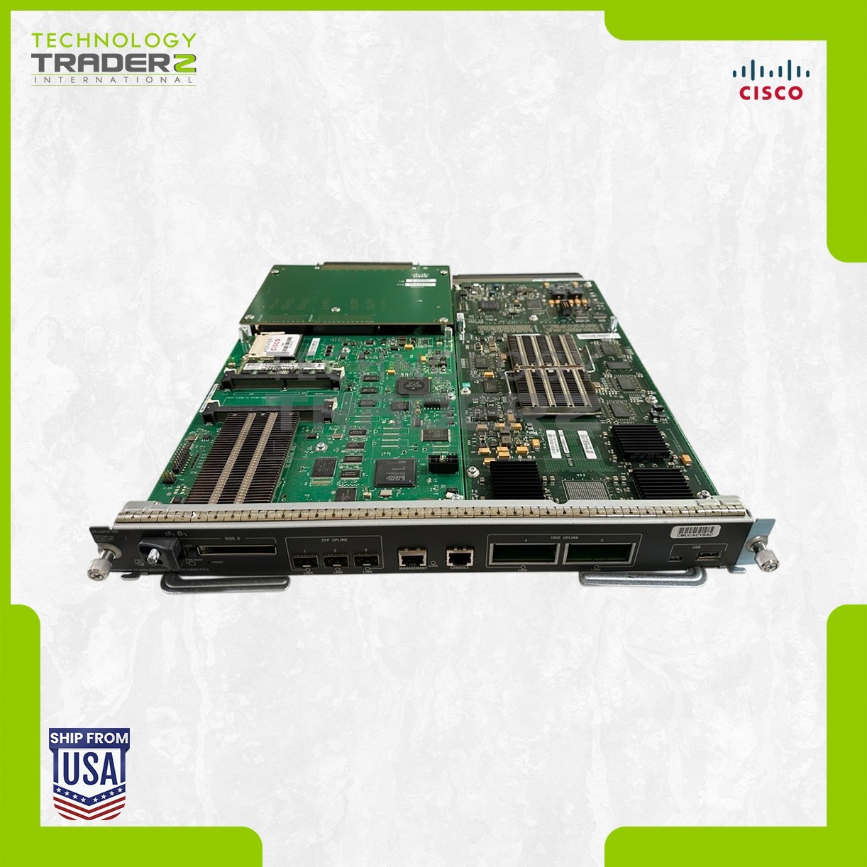 VS-SUP2T-10G V06 Cisco Catalyst 6500 Series Supervisor Engine W/ 1x Feature Card