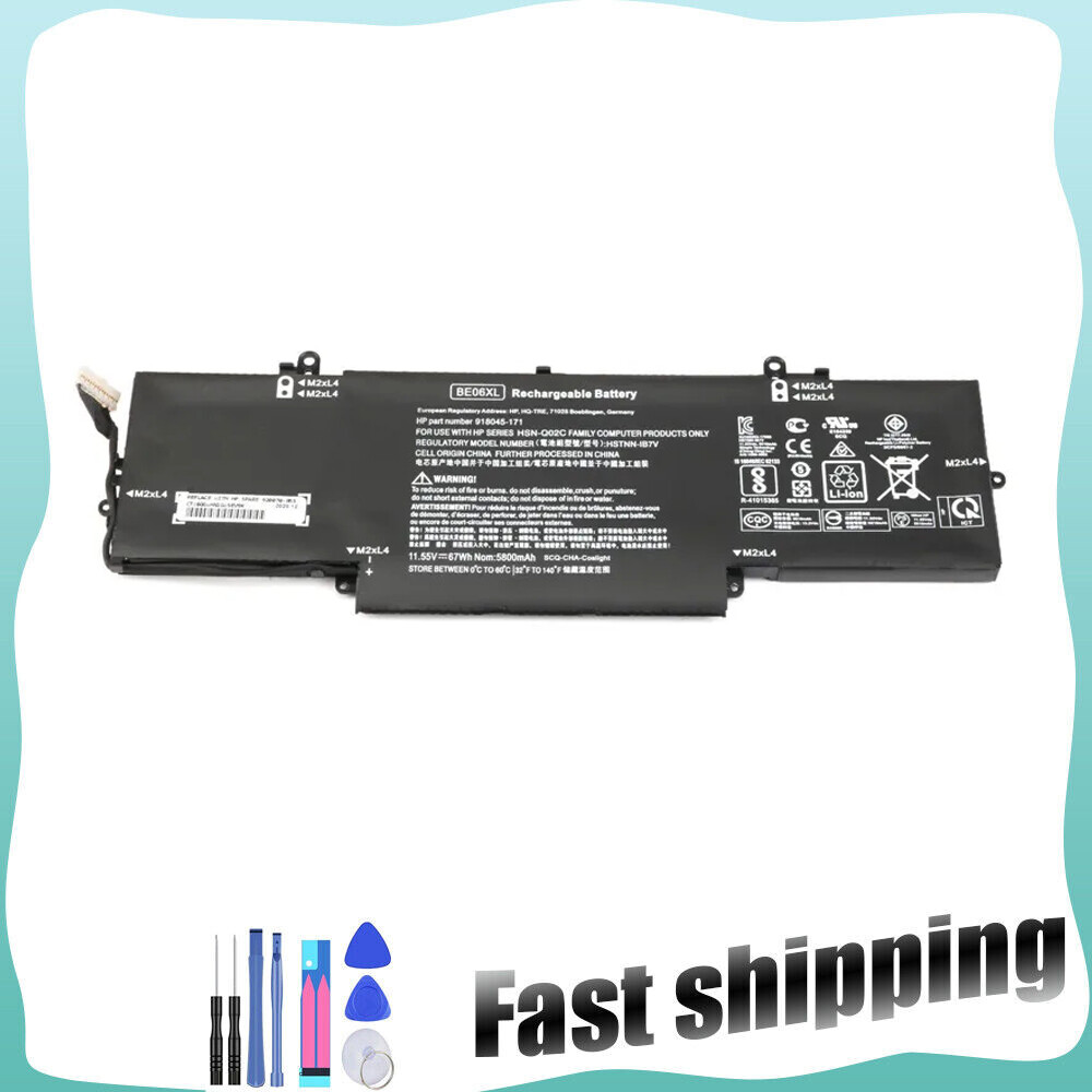 BE06XL Battery for HP Elitebook 1040 G4 HSTNN-IB7V 918180-855 918045-171