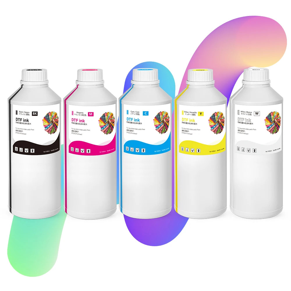 High Quality 500ml DTF Ink for Epson I3200 XP600 I1600 4720 Printer