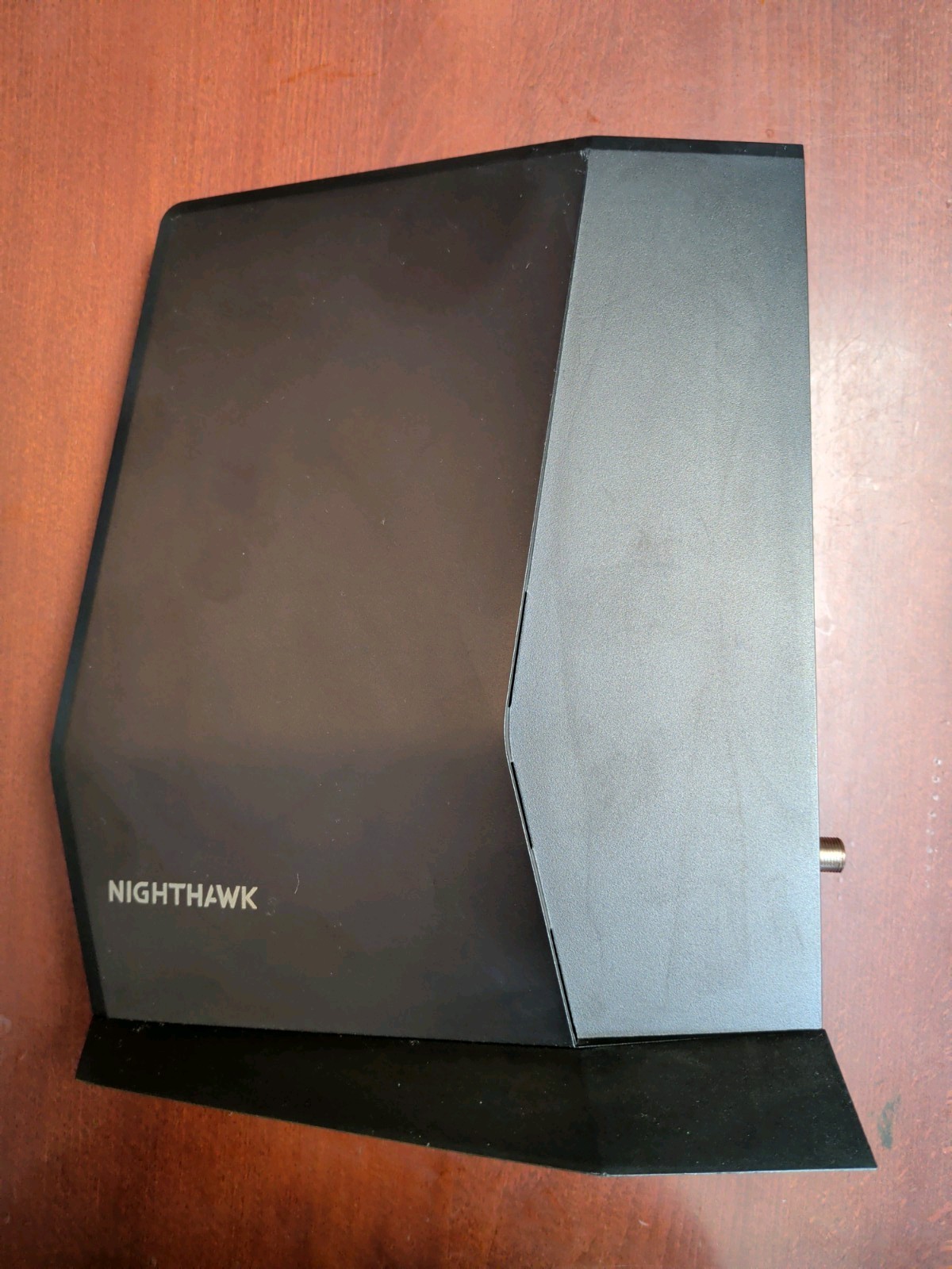 NETGEAR Nighthawk CAX30 AX2700 Wi-Fi 6 Cable Modem Router with Power Adapter