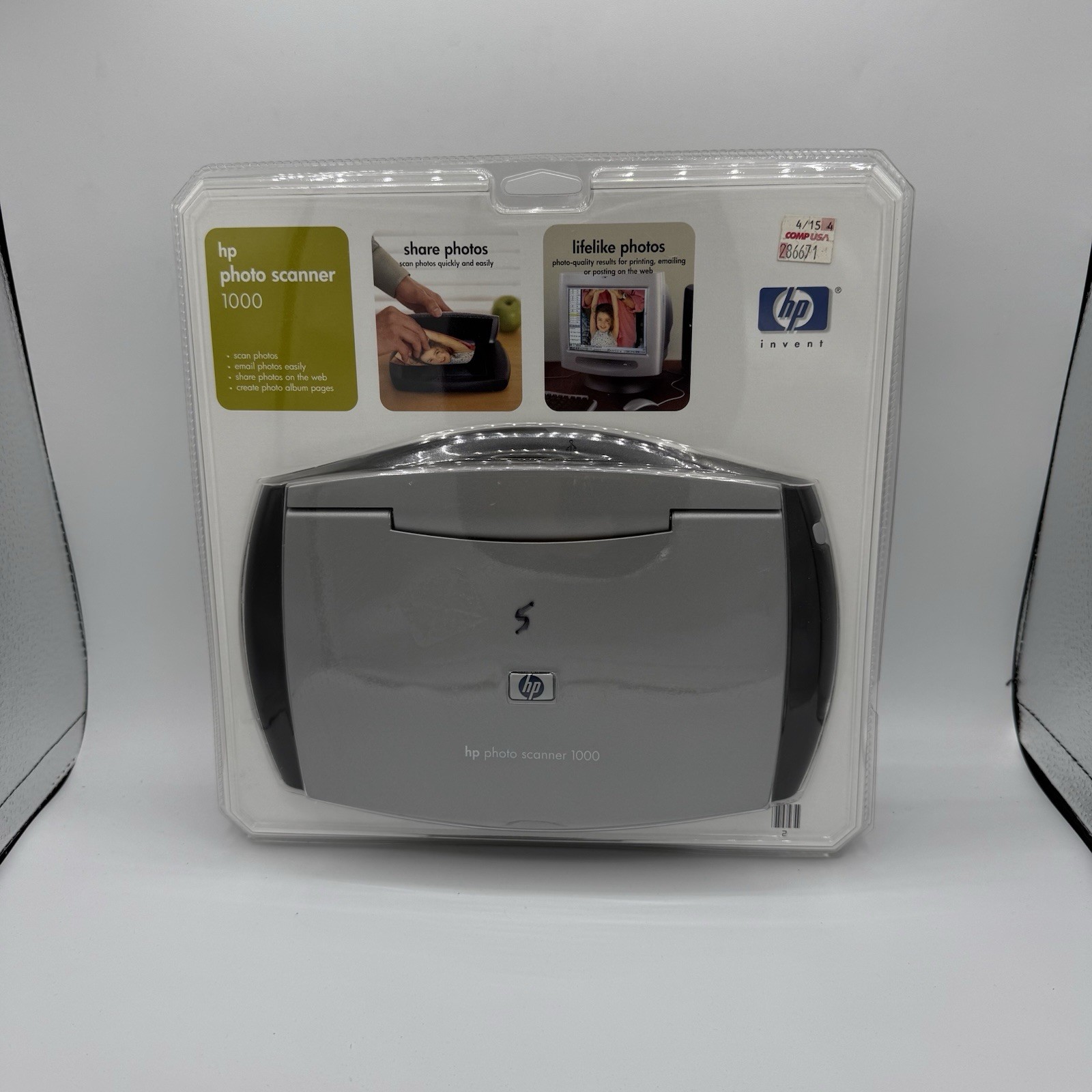 HP Photo Scanner 1000 - Lifelike Photos - Share Photos - Scan Photos - New
