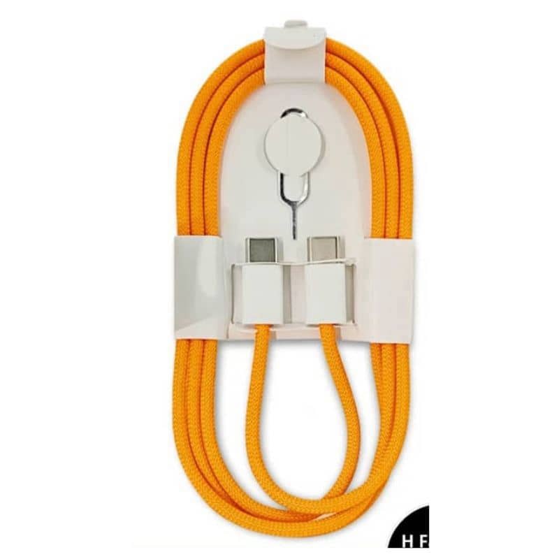 60W Fast Charging Cable USB C to Type C Braided PD Charger Cord Data Sync
