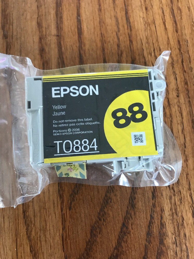 Epson TO884 Yellow Jaune 88 Ships N 24h