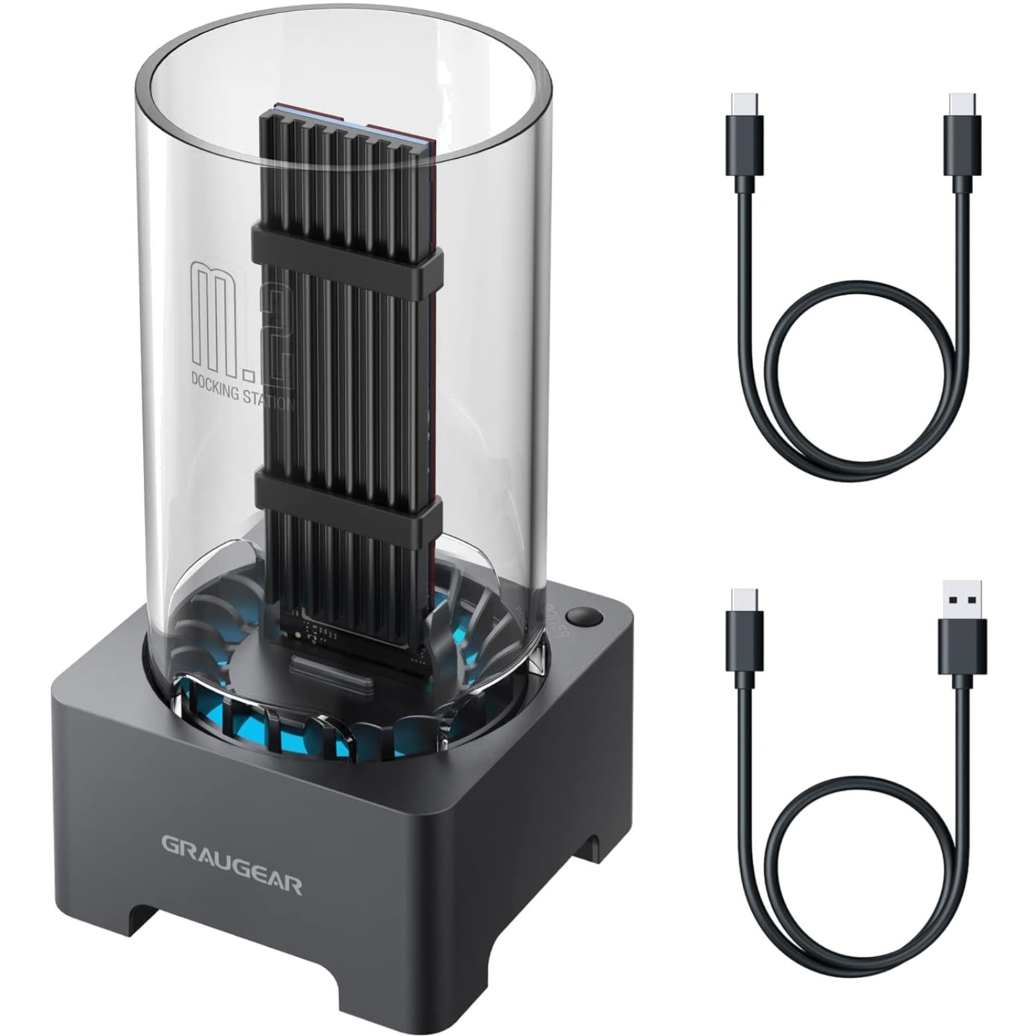 Efficient Heat Dissipation M.2 SSD External Case