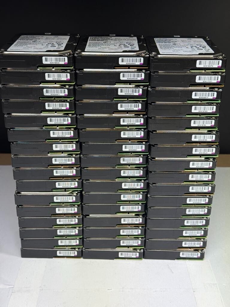 Lot 10 NetApp 900GB 10K 108-00222+A0 SP-423A-R5 ST900MM0006 6 Gb/s SAS HDD 2.5"