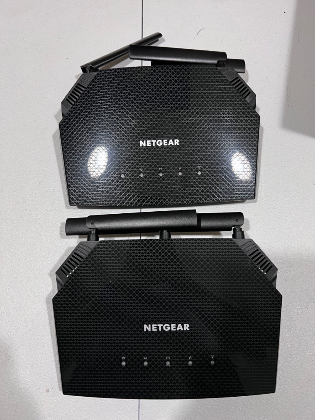 Lot of 2 Defective Netgear 4 Port Wireless Router R6700AX-1AZNAS R6700AX