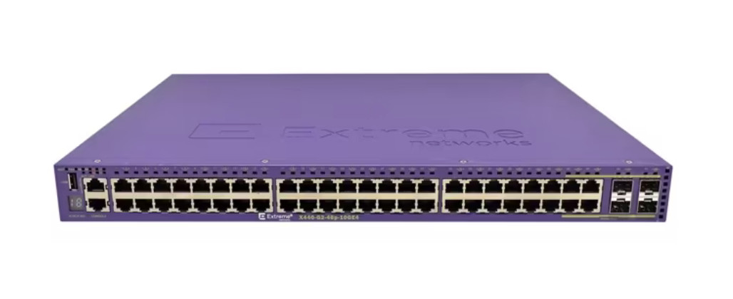 Extreme Networks Summit X440-G2-48p-10GE4 48-Port PoE+ Ethernet Switch 16535