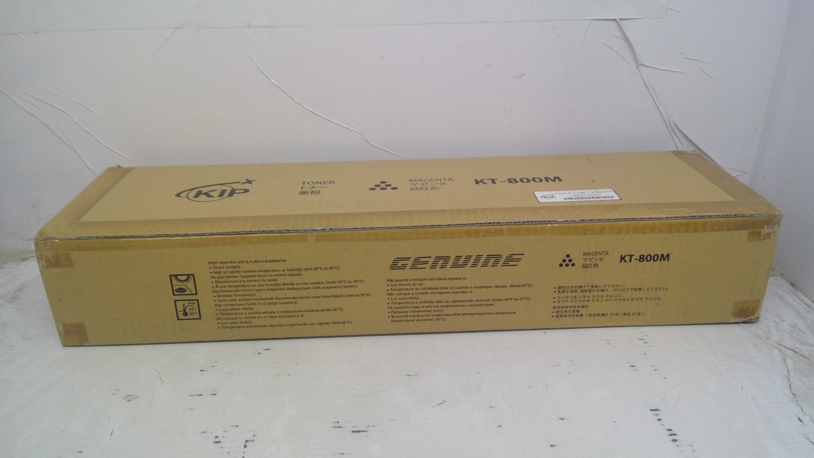 Genuine KIP TYPE N KT-800M Magenta Toner Cartridge *2perBox* Z350970030N