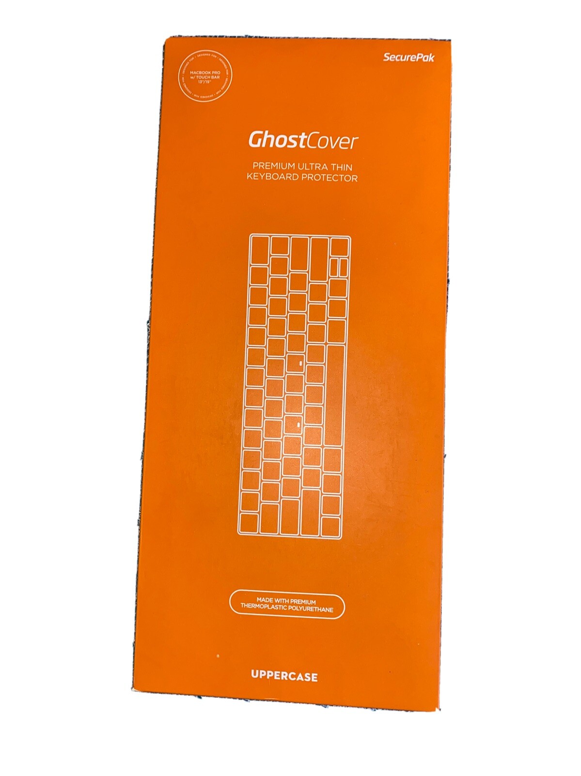 UPPERCASE GhostCover Premium Keyboard Protector Cover for MacBook