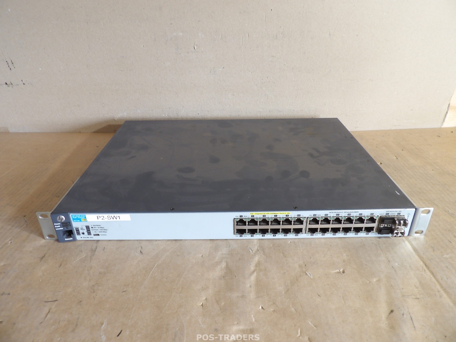 HP ProCurve 2530-24G PoE+ J9773A Ethernet Gigabit Switch 24-Port - INCL 2X SFP