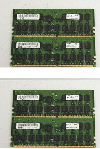IBM 4498 32GB (4x 8GB) DDR2 400MHz Main Storage [P/N  12R8468] 