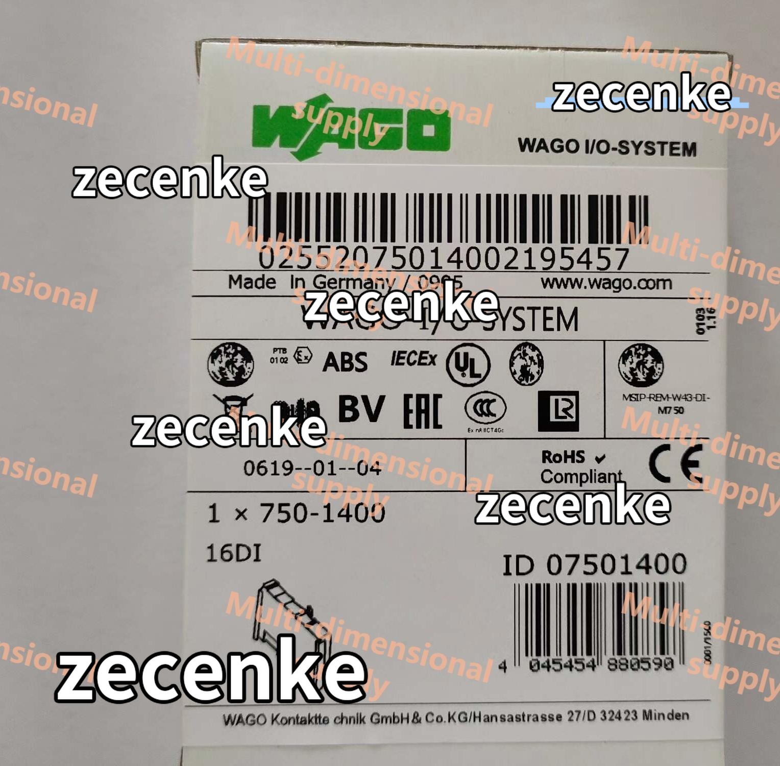 1PCS NEW WAGO 750-1400 #SKY