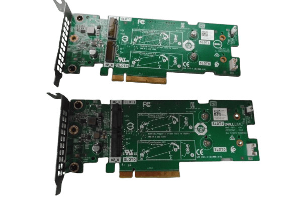 JV70F Lot of 2 Dell BOSS S-1 Boot Optimized Storage M.2 SSD Adapter Low Profile